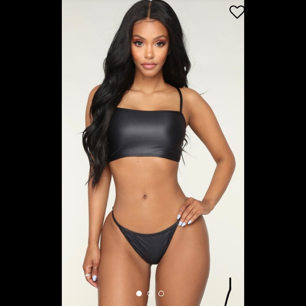 Fashion Nova Black Bikini NWT